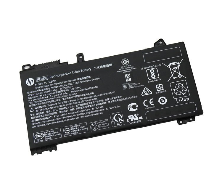 3900mAh 45Wh HP L32407-541 Batterie