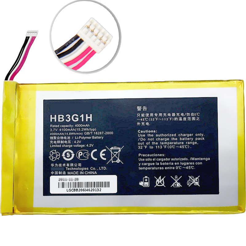 4100mAh 15.2Wh Huawei S7-302 Batterie Original