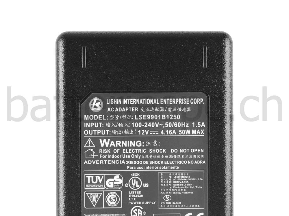 50W Original AC Adaptateur Chargeur pour Dell CN-05KTNX