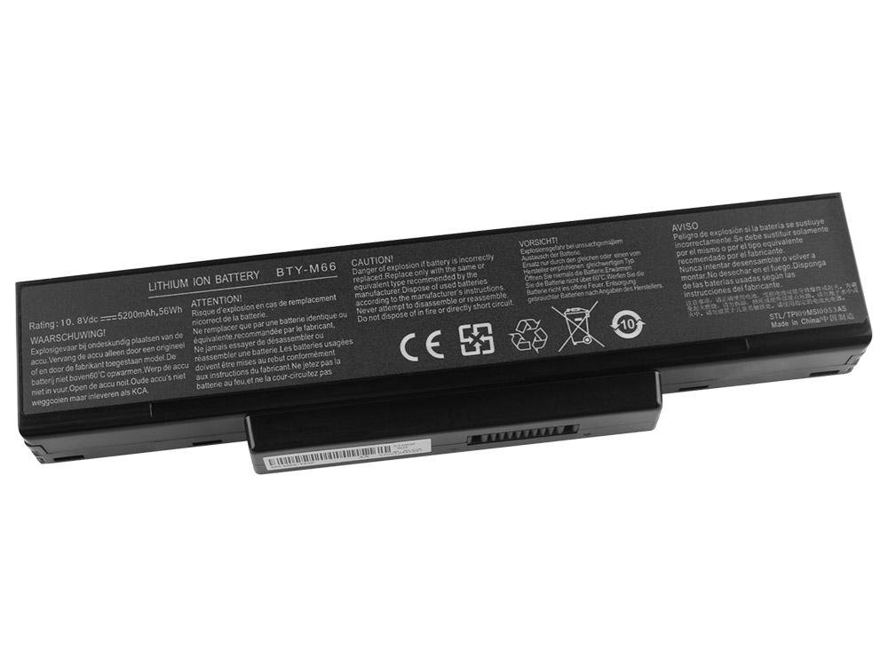 Batterie pour LG E500-GPYSAD E500-J.AB14E E500-J.AB1DE E500-J.APB1E2 4800mAh