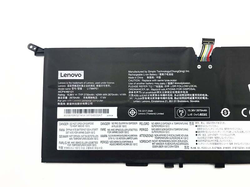 2735mAh 42Wh Batterie Lenovo Yoga S730-13IML 81U4001SAU