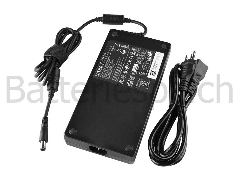 Original 20V 14A 280W Square MSI GE66 Raider 10SF AC Adaptateur Chargeur