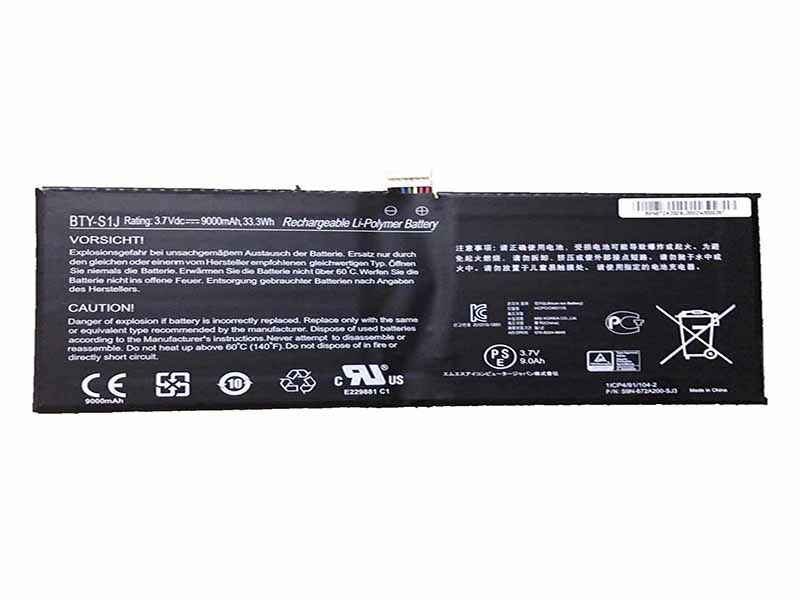 Original 9000mAh 33.3Wh Batterie MSI W20 MS-117K