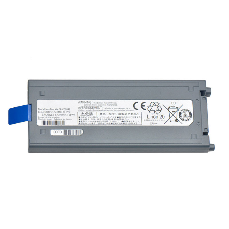 Batterie pour Panasonic CF-VZSU28 CF-VZSU48 CF-VZSU48U 5700mAh