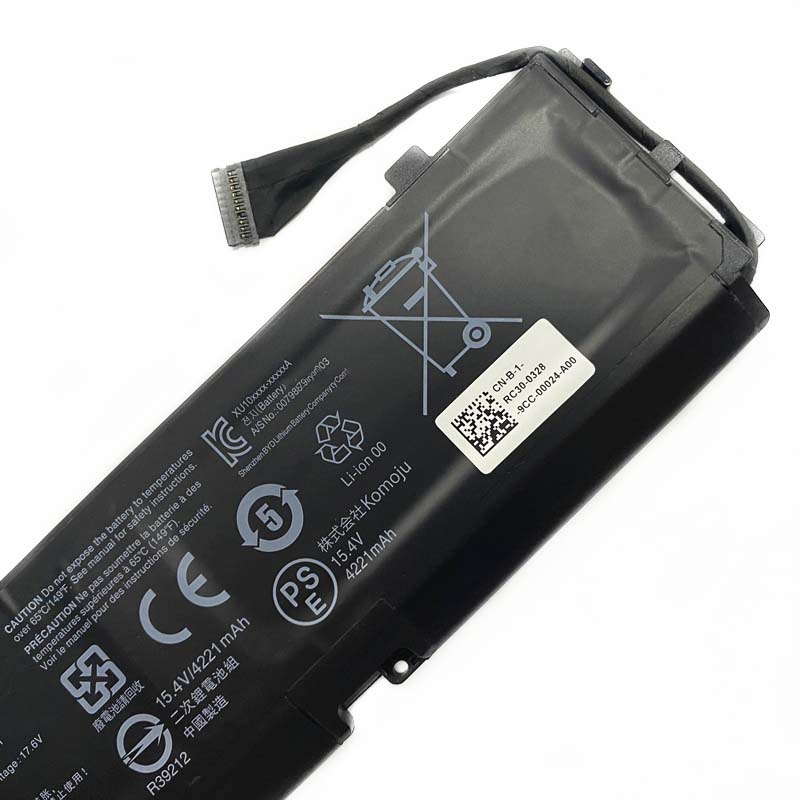 4221mAh 65Wh 4-Cellules Batterie Razer Blade 15 Advanced 2020 RZ09-0330x