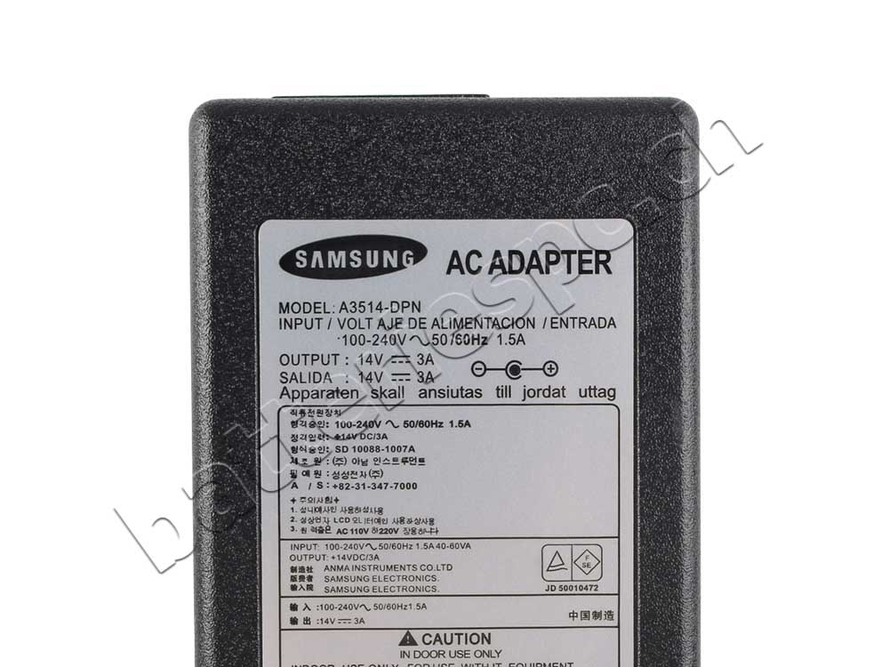 42W AC Adaptateur Chargeur pour Samsung S19D300HY S19D300BY S19D300NY