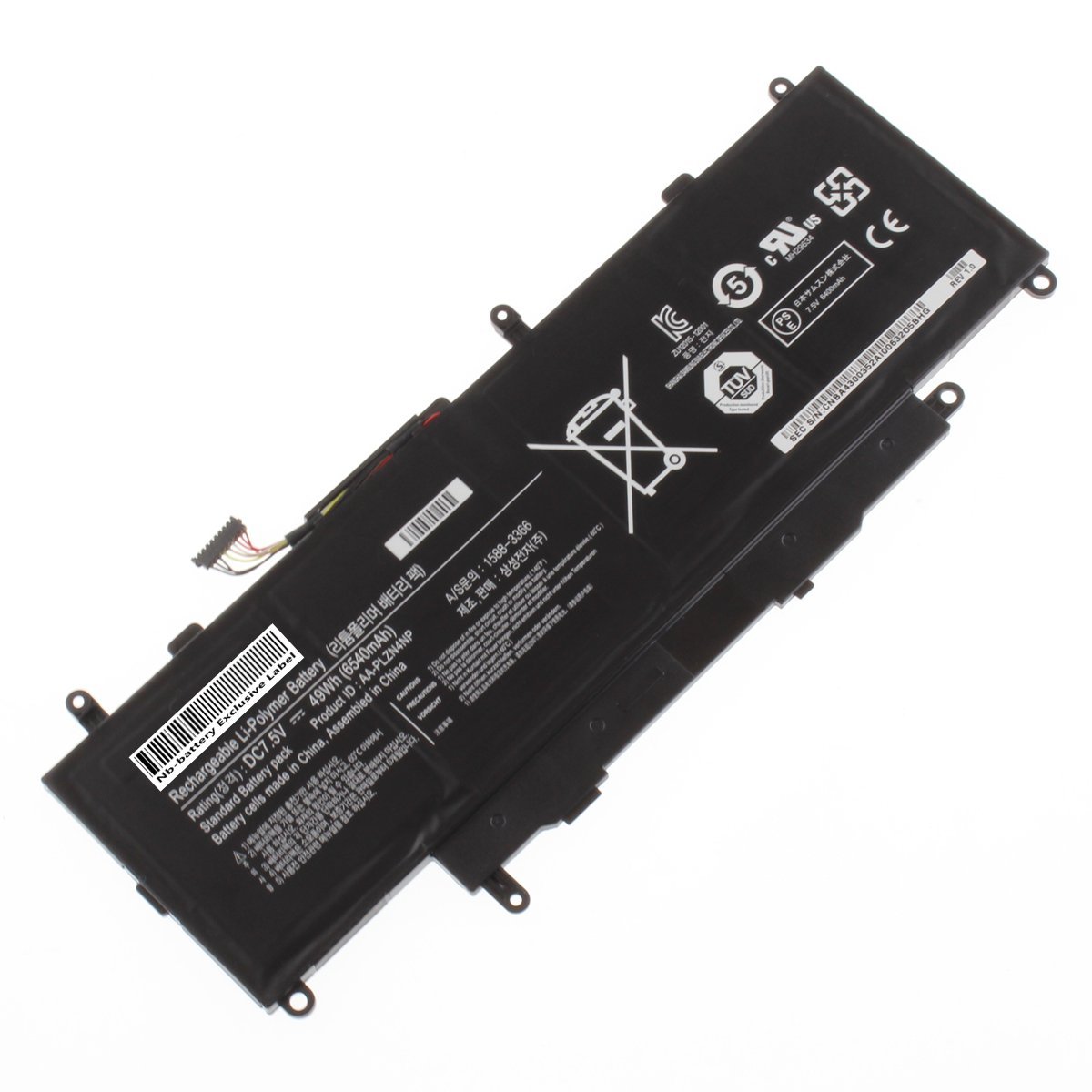 49Wh Batterie Original 11.6 pour Samsung ATIV Smart PC Pro 700T 700T1C XE700T1C