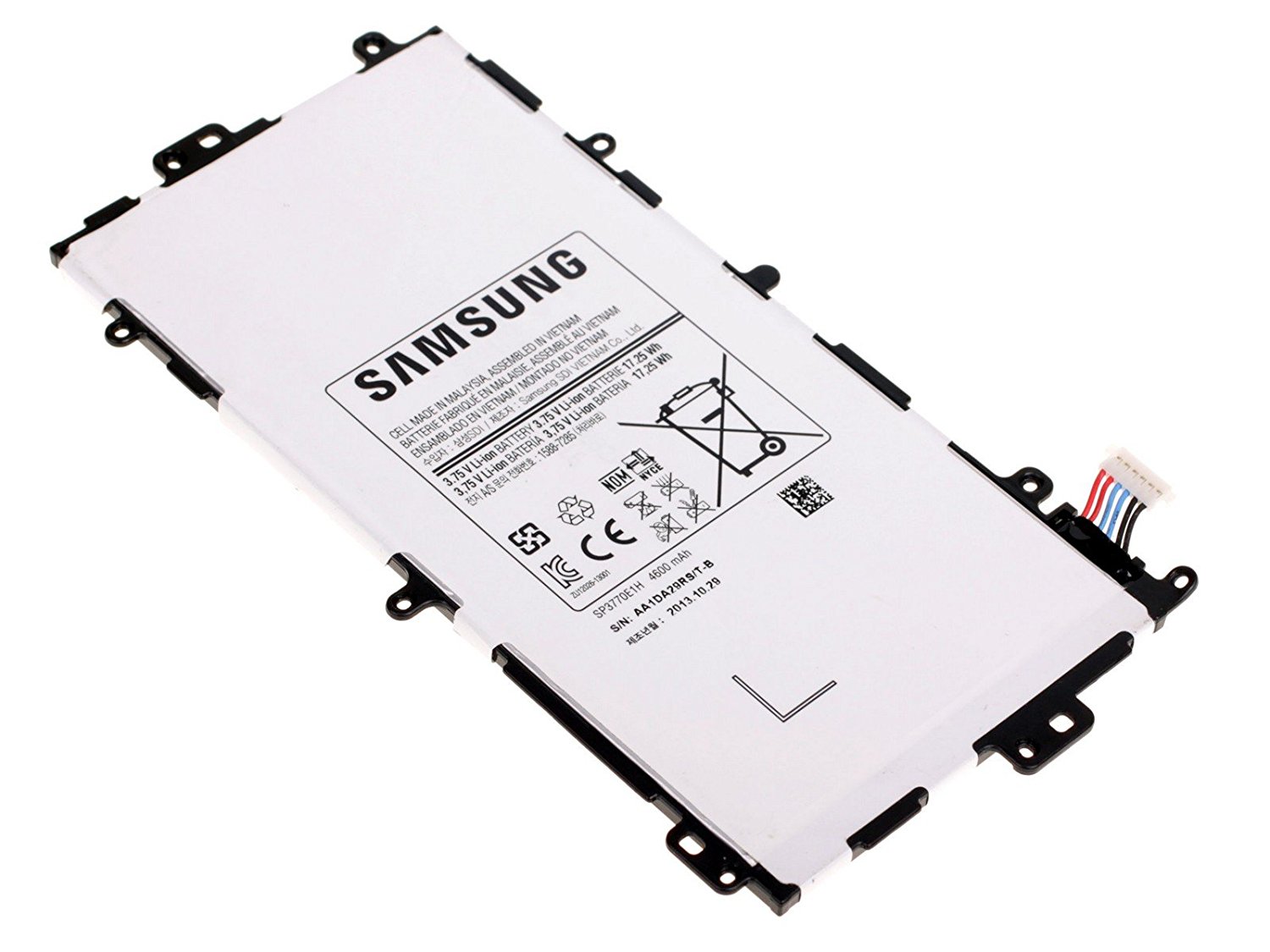 4600mAh Batterie Original pour Samsung Galaxy Note 8.0 16GB GT-N5100