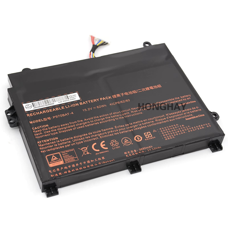 3680mAh 62Wh Batterie Mifcom SG7(P970ED)