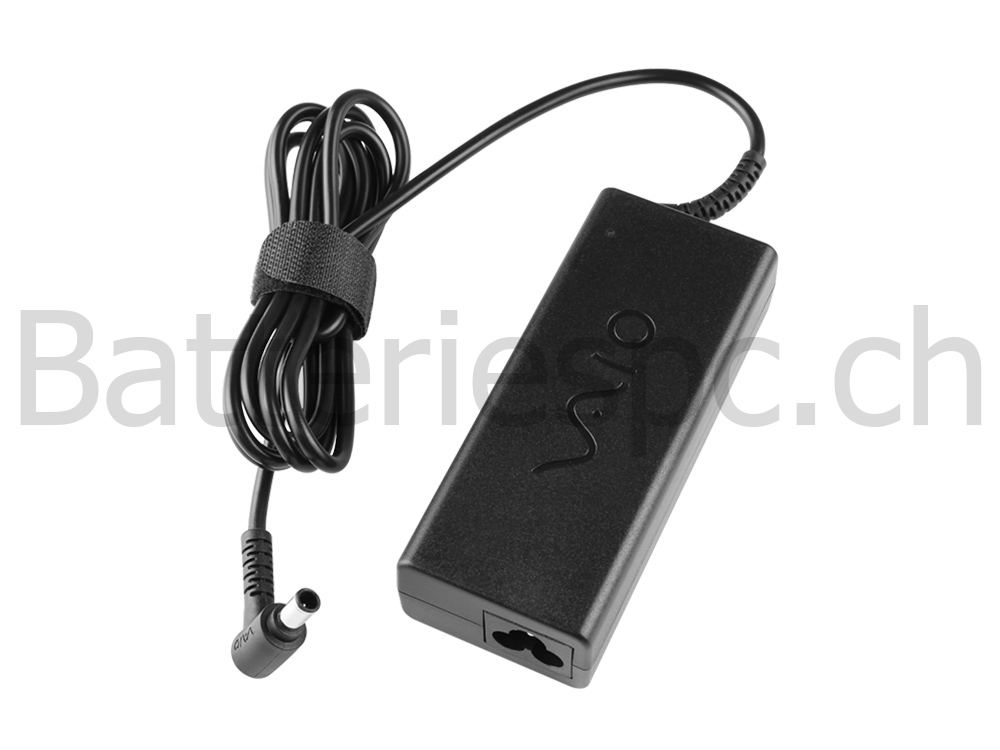 65W Original AC Adaptateur Chargeur pour Sony SVF1521A1EB SVF1521A1EW