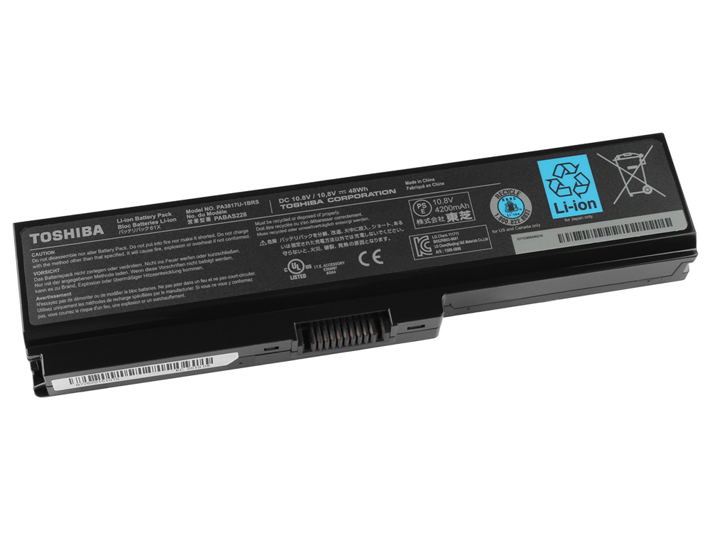 Original 4200mAh-4400mAh 48Wh Toshiba A660D-BT2N23 A660D-BT2NX2 A660D-ST2G01 Batterie