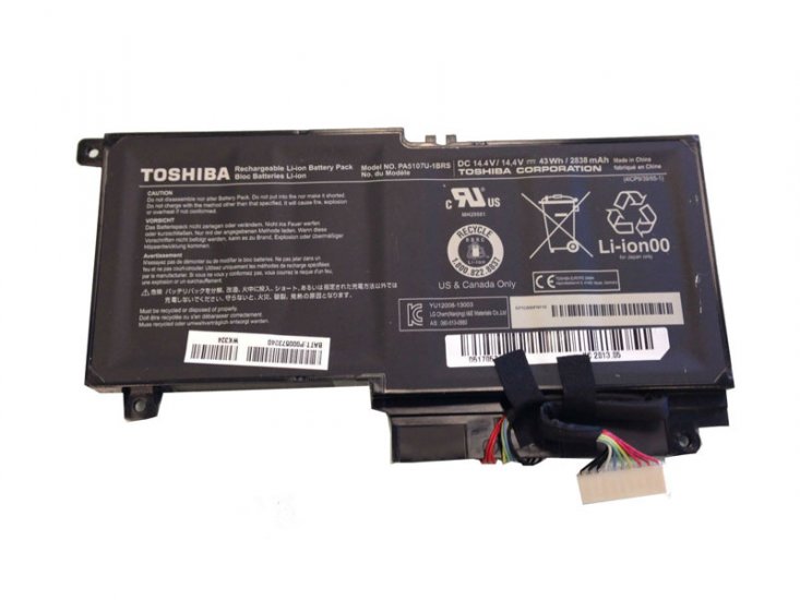 43Wh Batterie pour Toshiba PA5107U-1BRS P000573240 Satellite S50-BST2GX1