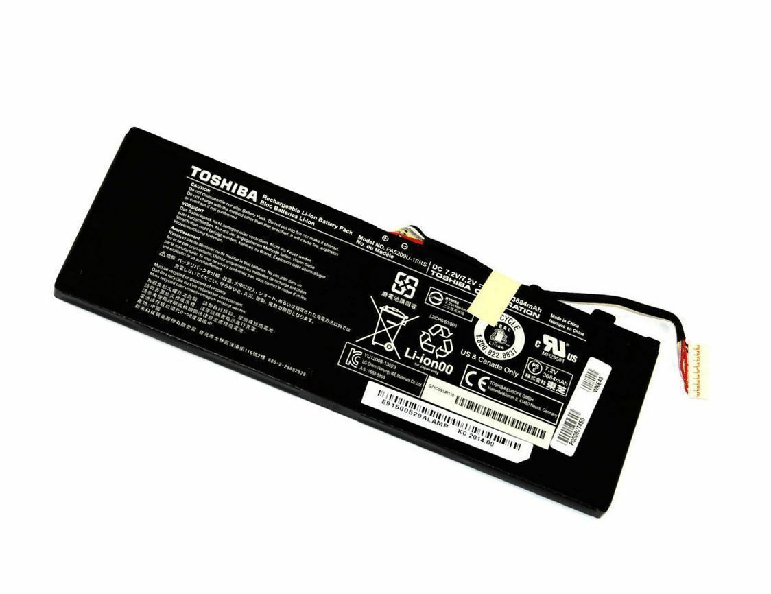 3684mAh 28Wh Batterie Toshiba P000627450