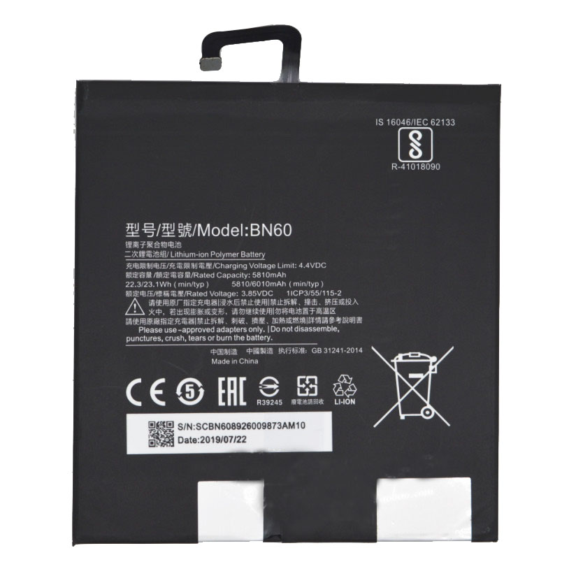 5810mAh 23.1Wh Xiaomi A0101 Batterie Original