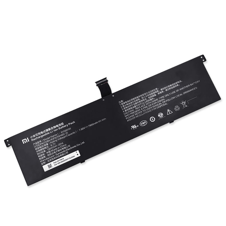 7900mAh 60.04Wh Xiaomi Pro 15.6 (A58511DD/CN) Batterie Original